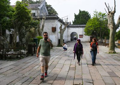 Passeio pelas ruelas da cidade de canais de Nanxun